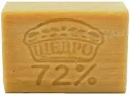 Мило господарське 72 %, 200гр ТМ "Щедро"